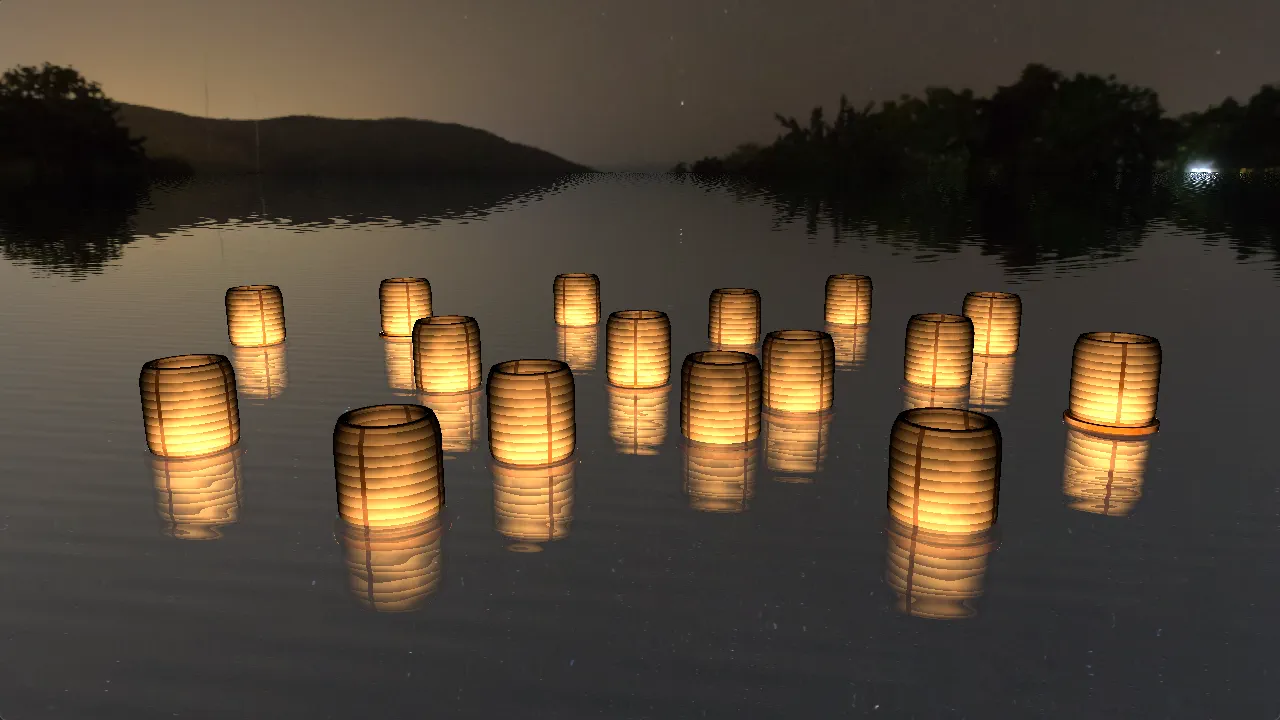 Project 1 - Lanterns on water