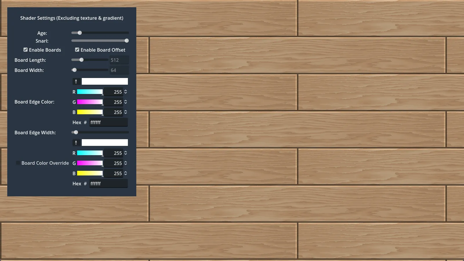 Project 0 - Wood